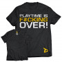 Dedicated T-shirt 'Playtime is Over'