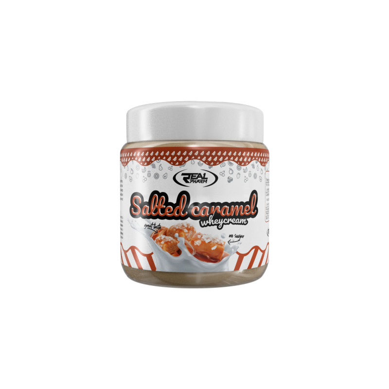 WheyCream 500g Caramel Beurre Salé Real Pharm