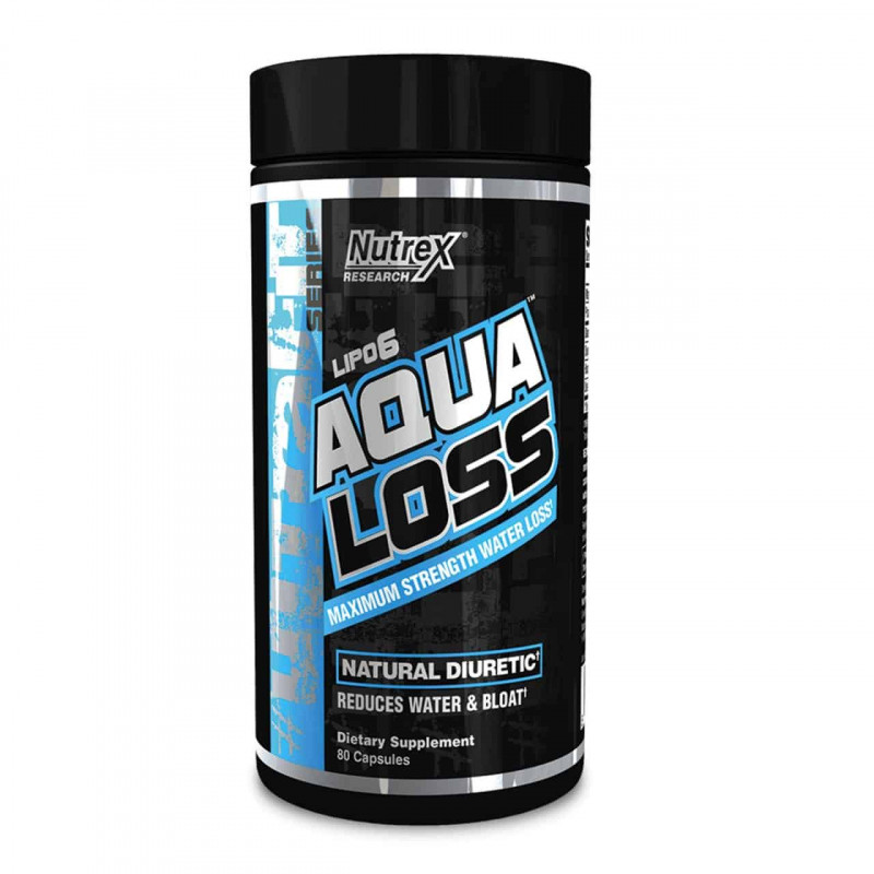 Lipo 6 Aqua Loss 80 Capsules - Nutrex