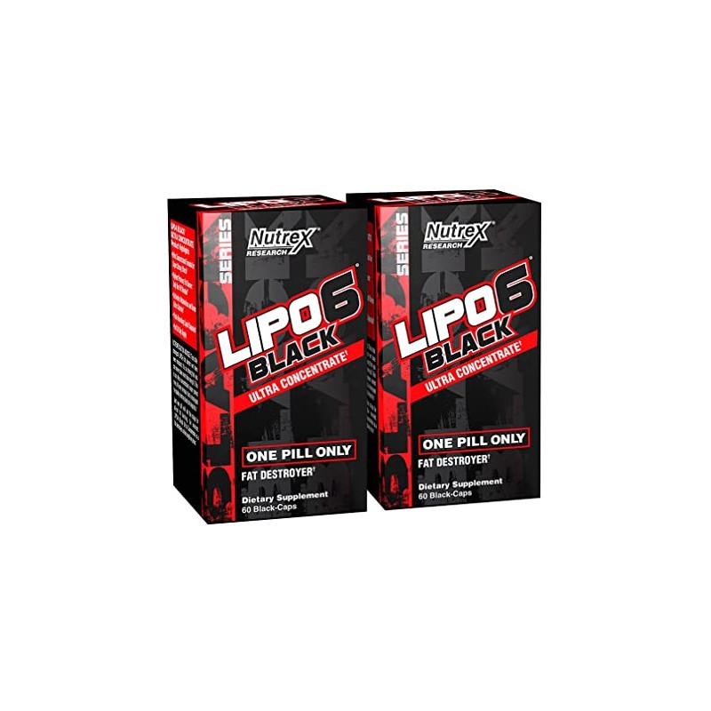 Lipo 6 Black - Ultra Concentrate 60 capsules)