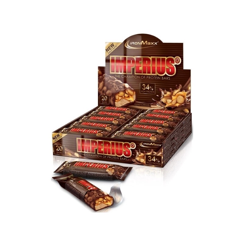 IMPERIUS BAR-Beurre de cacahuètes - Caramel-87g (1 barre) IMPERIUS BAR-Beurre de cacahuètes - Caramel-87g (1 barre)