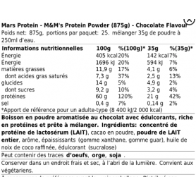 M&M's Protein Powder - 875g - Mars Co