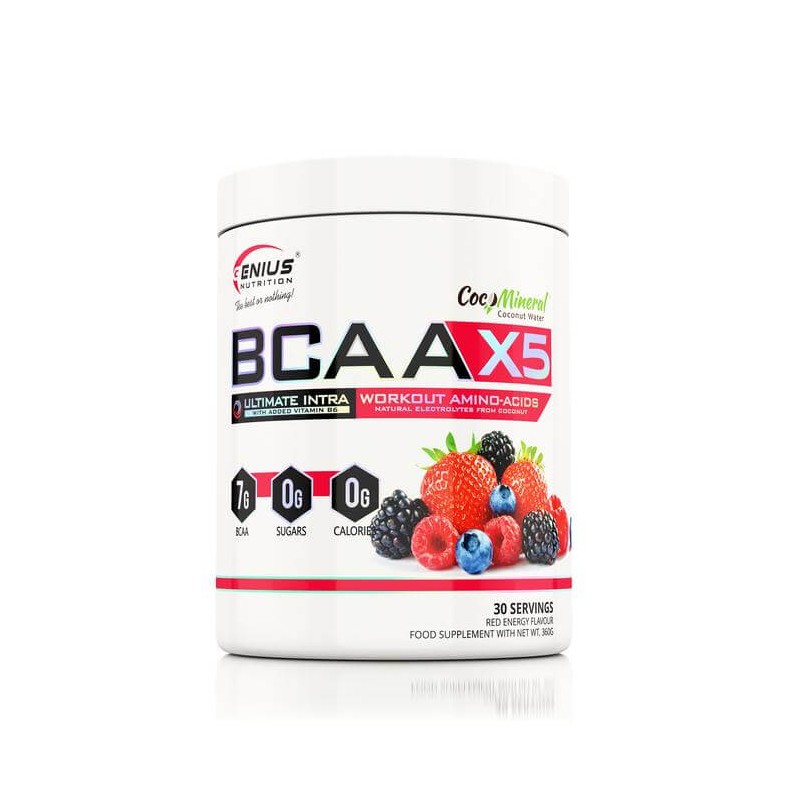 BCAA-X5 Elite Series (360g) Genius Nutrition BCAA-X5 Elite Series (360g) Genius Nutrition