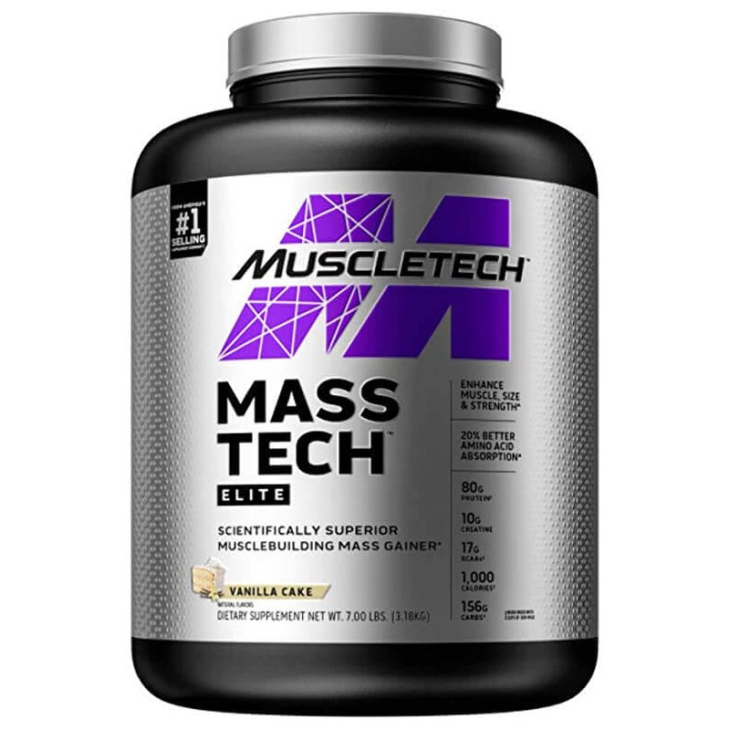 Mass Tech Elite (3,2kg) Lean-Gainer Muscletech