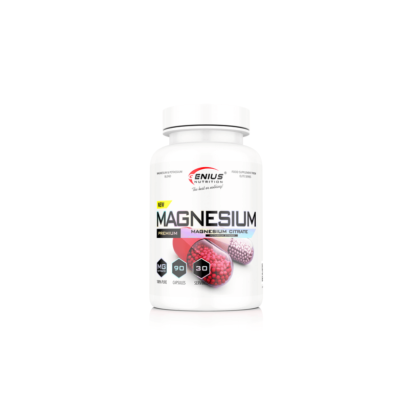 Magnésium - 90 capsules - Genius Nutrition
