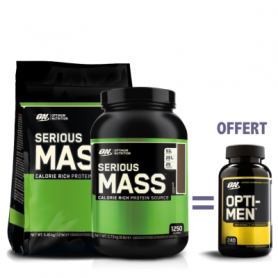 Serious Mass   Opti-men offert Optimum Nutrition