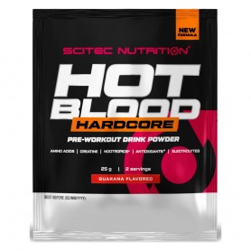 Echantillon Hot Blood Harcore 25g  - Scitec Nutrition
