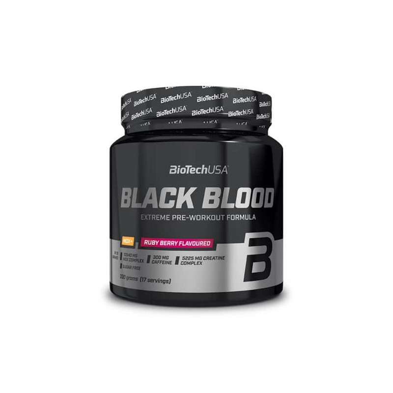 BLACK Blood CAF+ (34 doses) Biotech USA