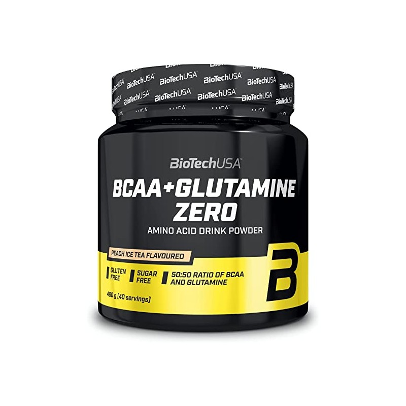 BCAA + Glutamine Zéro aromatisés - 480g