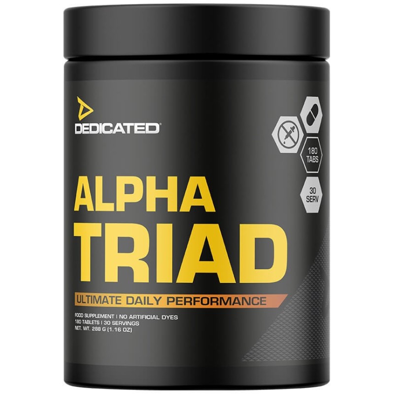 Alpha Triade - 180 tabs - Dedicated Nutrition