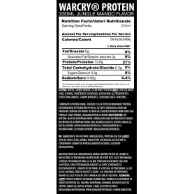 Warcry® Clear Whey protein -330ml