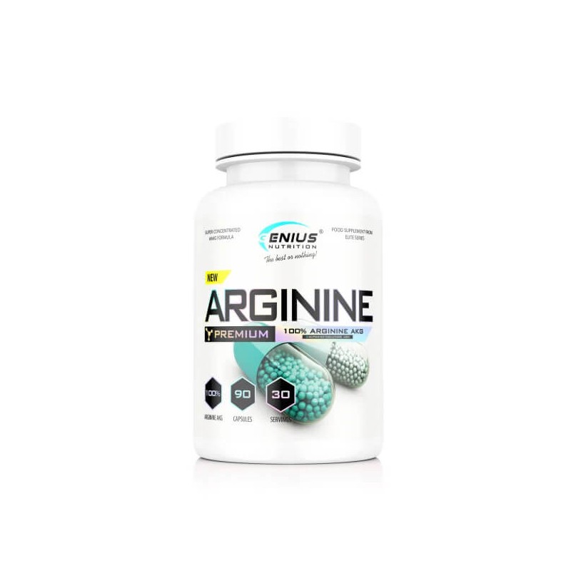 Genius Arginine AKG 90Caps 100% fermentée