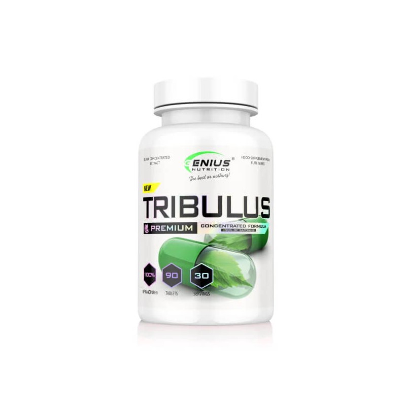 Tribulus Concentré 90% Saponines - 90 tablettes - Genius Nutrition