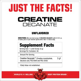 Creatine Decanate 300g - Neutre - Musclemeds