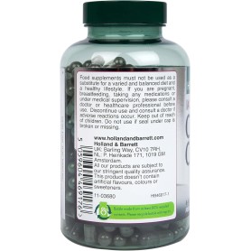 Charbon Actif Végétal 1560mg - 120 Capsules - Holland 1 Barrett