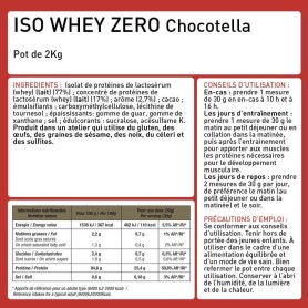 100% Iso Whey Zero Eric Favre