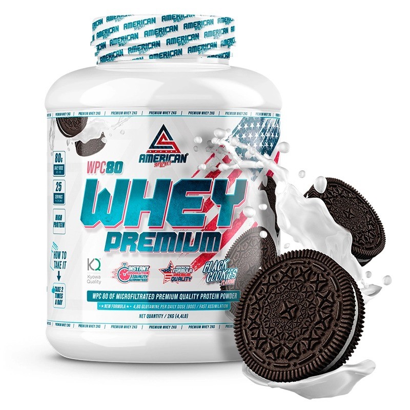 Protéine de Whey Premium Microfiltrée WPC80 - American Supplement