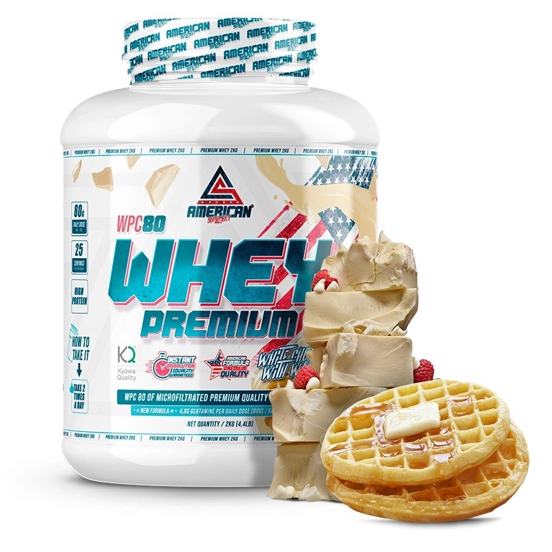 Protéine de Whey Premium Microfiltrée WPC80 - American Supplement