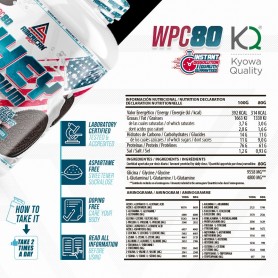 Protéine de Whey Premium Microfiltrée WPC80 - American Supplement