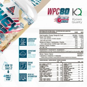 Protéine de Whey Premium Microfiltrée WPC80 - American Supplement