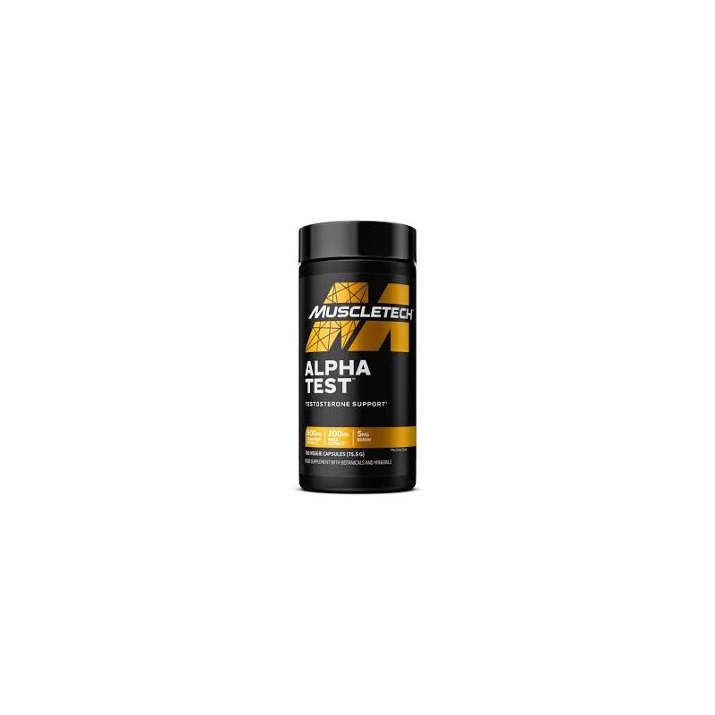 Alpha Test - 120 capsules - Muscletech