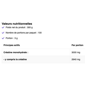 Creatine Monohydrate 300g - OstroVit Nutrition