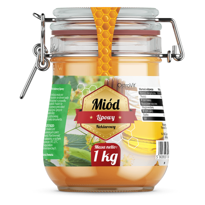 Miel de Tilleul -100% naturel - 1000G -  Ostrovit