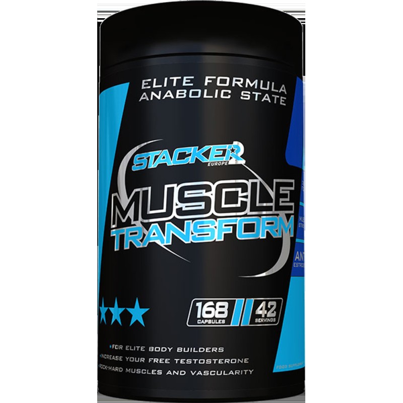 Muscle Transform - Booster de Testostérone - 168 gélules - Stacker2