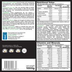 Boisson poudre Body Isotonic Force - BMXX Boisson poudre Body Isotonic Force - BMXX