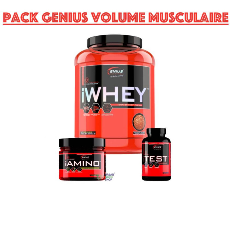 Pack Genius Volume musculaire