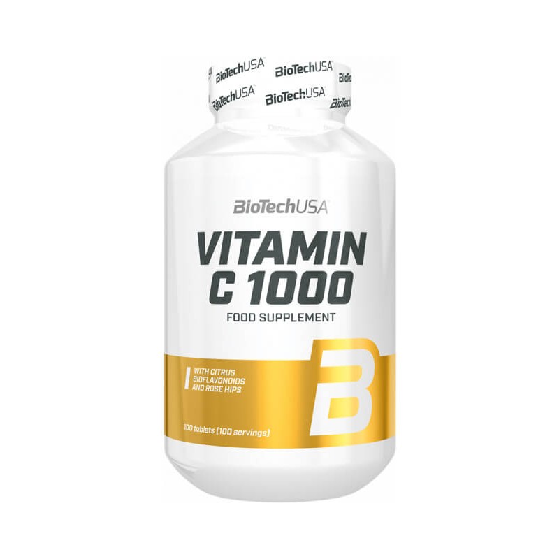 Vitamine C 1000mg - 100 Tabs - BiotechUSA Vitamine C 1000mg - 100 Tabs - BiotechUSA