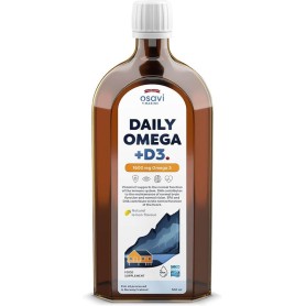 Daily Omega + D3 - 1600mg (saveur citron naturel) - Osavi