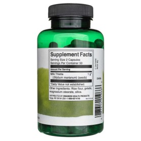 Chardon-Marie "Milk Thistle" - 500mg - 100 caps - Swanson Nutrition