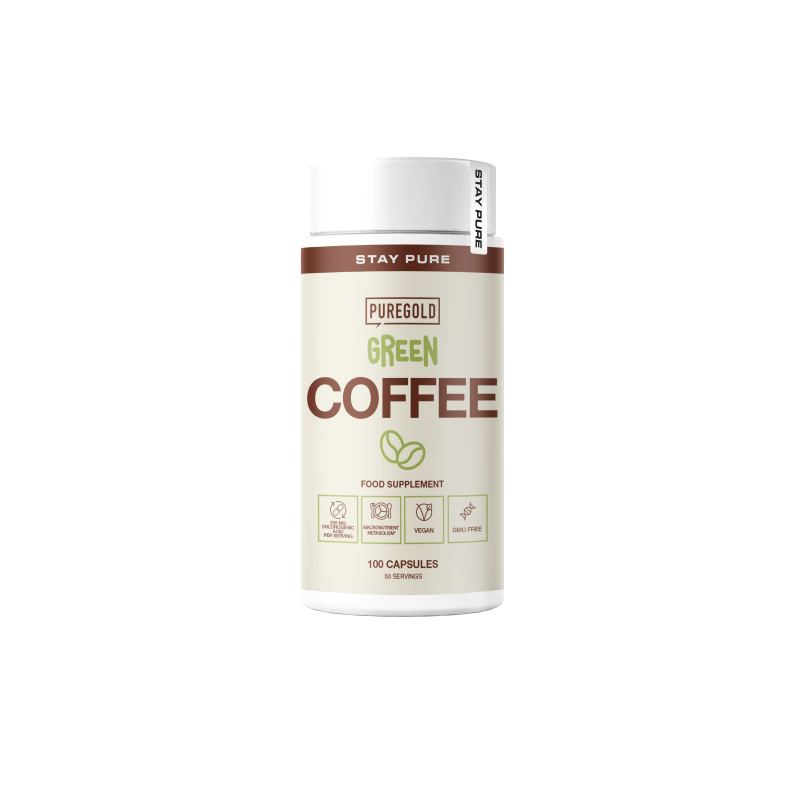 Café Vert - 100 gélules - PureGold Café Vert - 100 gélules - PureGold