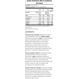 100% Hydrolized Beef Isolate Peptides Scitec
