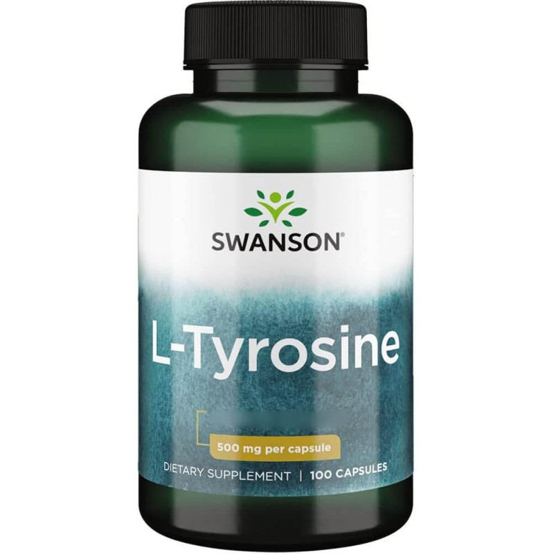L-Tyrosine - 500mg - 100caps - Swanson L-Tyrosine - 500mg - 100caps - Swanson