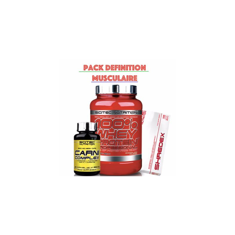 Pack Definition Musculaire Scitec