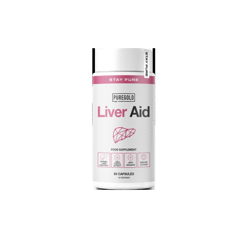 Pure Gold Liver Aid - Protection - Du foi - 60 caps Pure Gold Liver Aid - Protection - Du foi - 60 caps