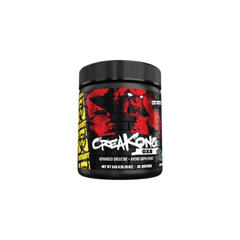 Creakong CX8 - Multiplicateur de tri Créatines monohydrate - Malate - Chelate - Magnésium - Mutant Nation