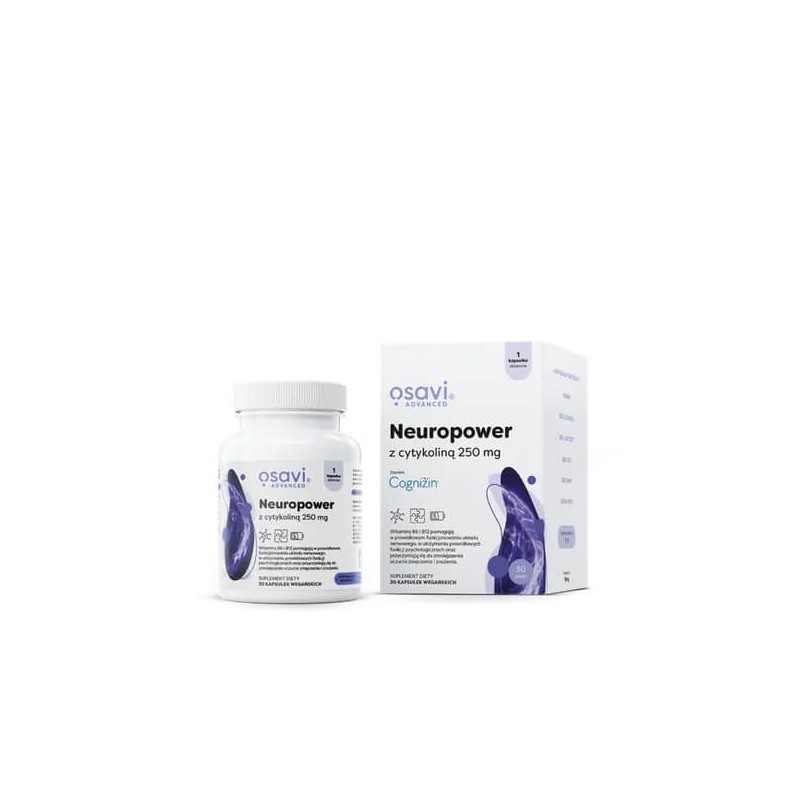 Neuropower - Cognizin®️ Citicoline 250mg - Osavi Neuropower - Cognizin®️ Citicoline 250mg - Osavi