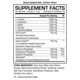 BCAA SENSATION Dedicated