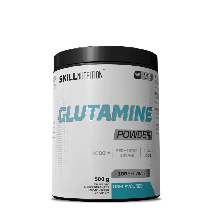 Poudre de Glutamine Fermentée et Micronisée - Skill Nutrition