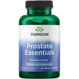 Prostate Essential - Santé de la prostate - Mélanges d'Herbes et de Minéraux - 90 capsules - Swanson