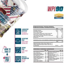 Protéine Iso Zéro Premium WPI90 - American Supplement