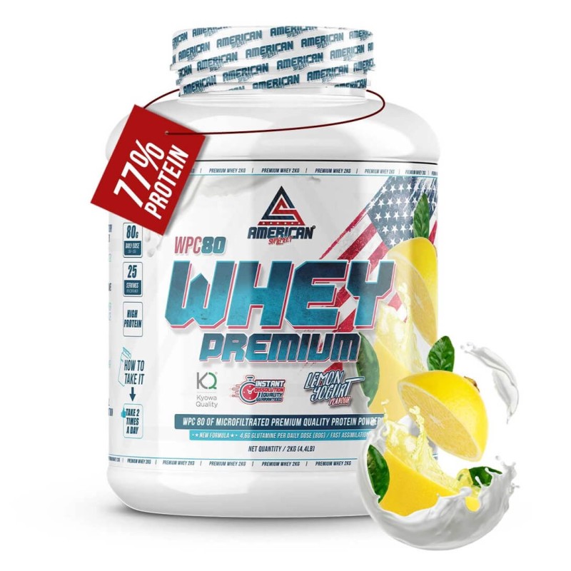 Protéine de Whey Premium Microfiltrée WPC80 - American Supplement