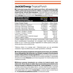 Jack3D Energy - 500ml - USP Labs