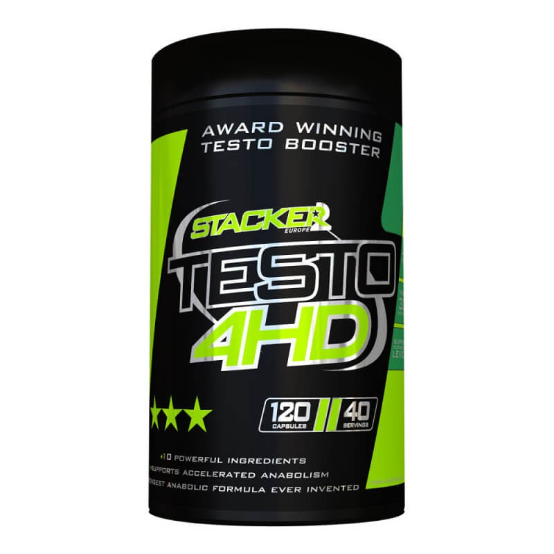 Testo 4HD - 120 capsules - 40 doses - Stacker2