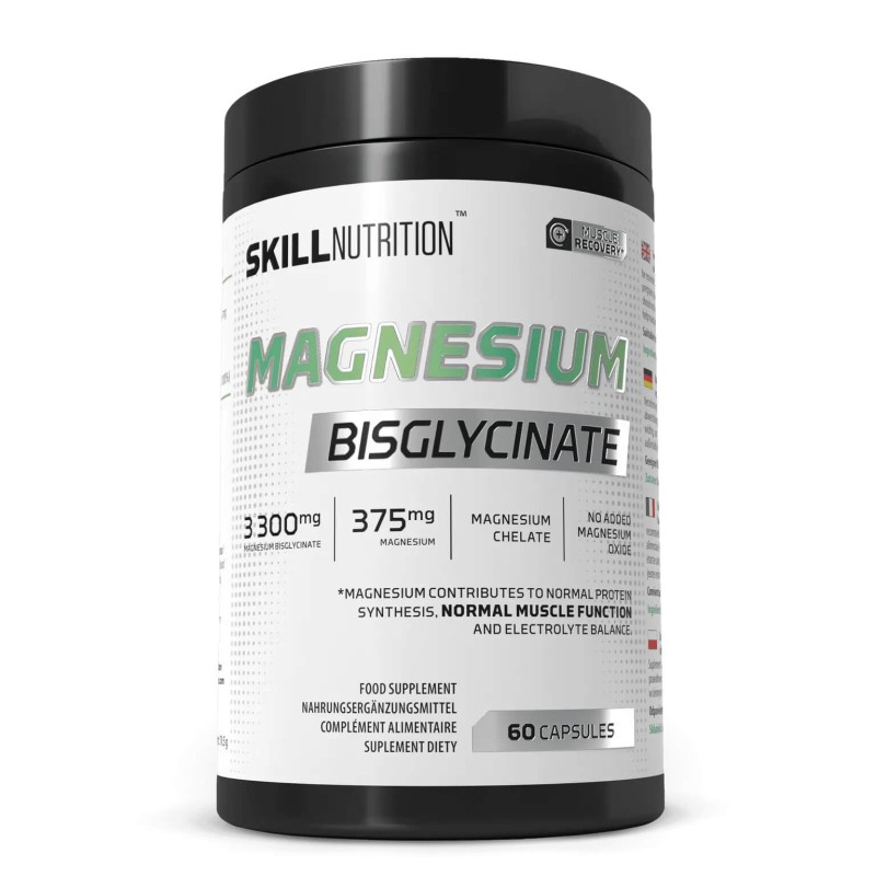 Magnesium Bisglycinate - 60 caps - SkillNutrition