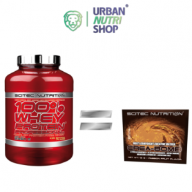 100% WHEY PROTEIN PRO ACHETE CREA BOMB Sachet 120g 100% WHEY PROTEIN PRO ACHETE CREA BOMB Sachet 120g
