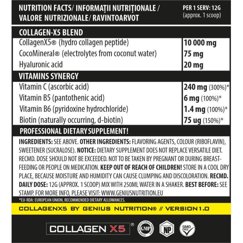 COLLAGEN-X5® 360g / 30 portions Genius